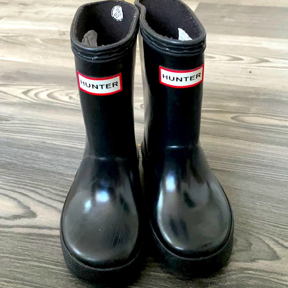 Hunter boots toddler 9